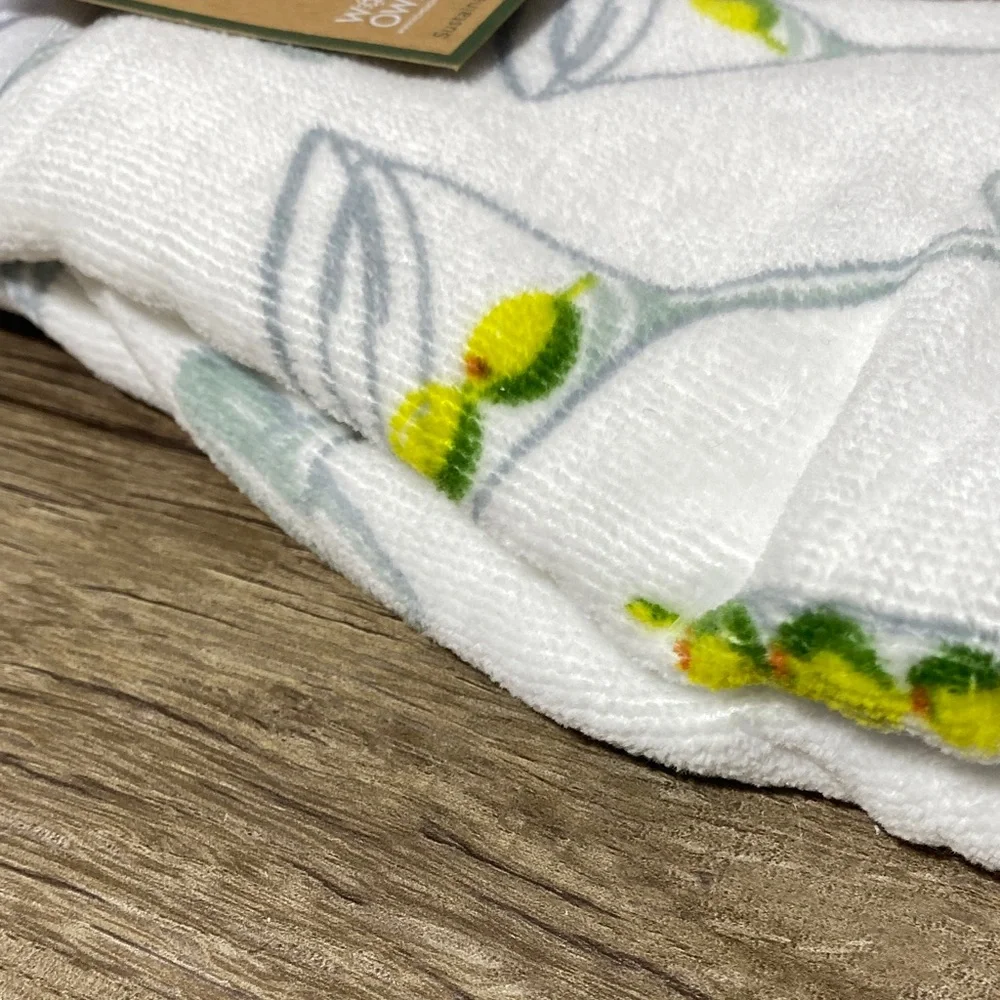 Deborah Connolly Designs Martini Print small  Towel